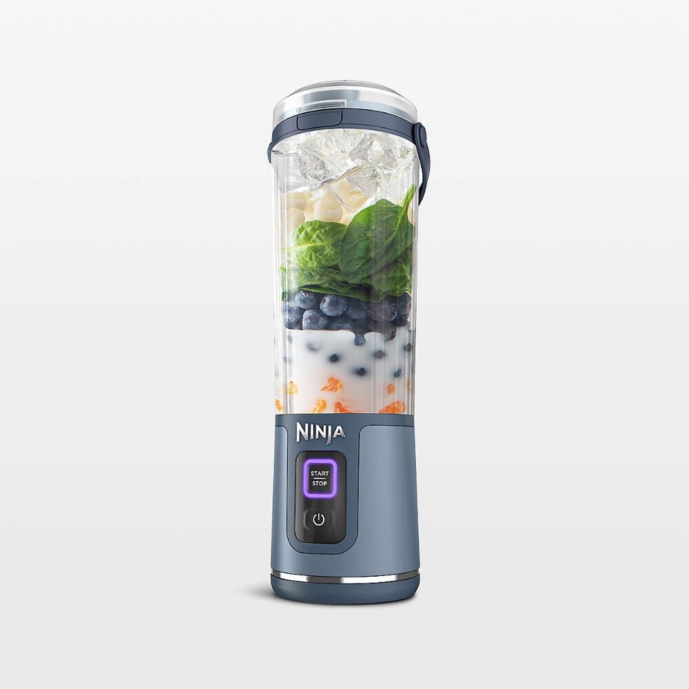 Brand New Ninja Blast Portable Smoothie Blender in Denim Blue